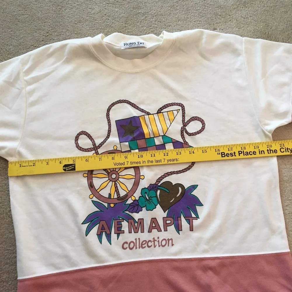 NWOT Vintage Print Graphic Tee Medium